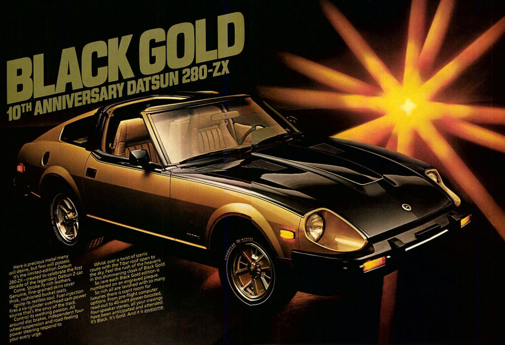 Datsun Z - Black Gold edition