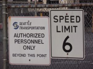 Seattle Speed limit 6